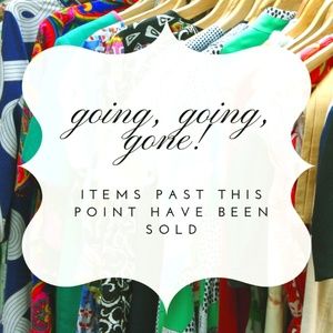 Items beyond this point have been sold